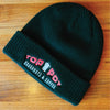 Black Waffle Beanie
